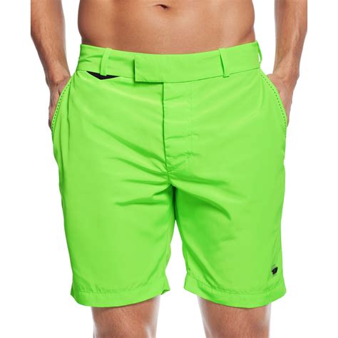 light green shorts men's.